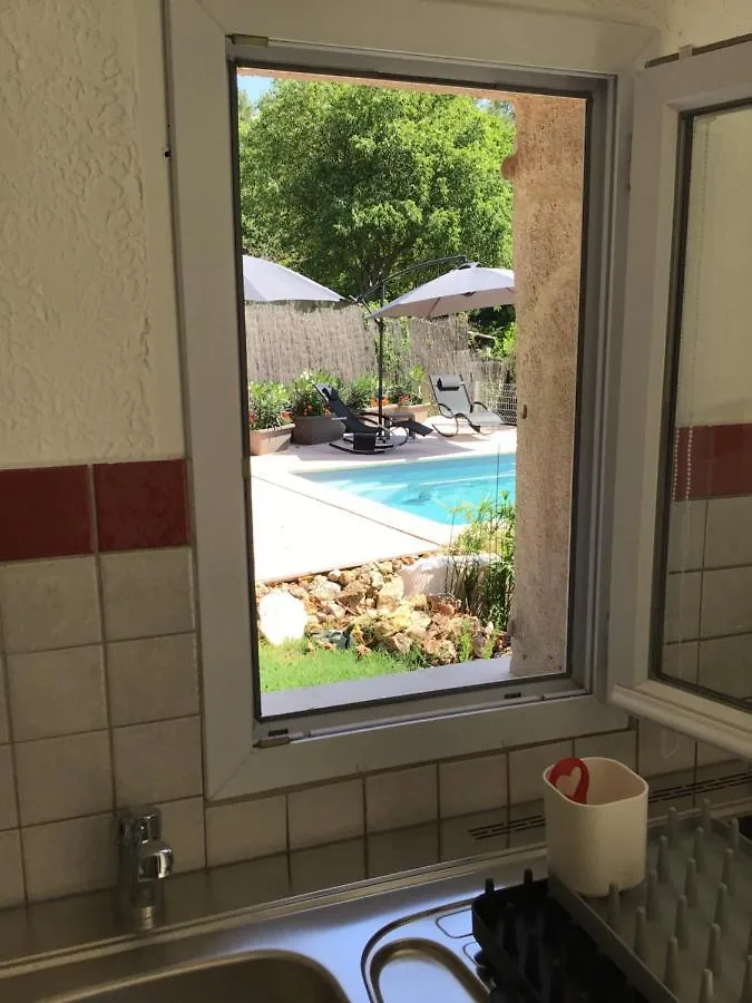 Appartement La Casita - Deux pièces dans jardin à Lorgues 0*,